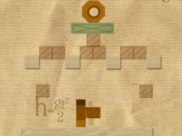 ナットをネジにはめる誘導パズルゲーム【SCREW THE NUT】