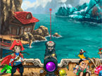 パズルボブル風のマッチ3系のパズルゲーム Sea Bubble Pirates 3