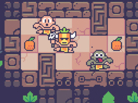 シャーマンステップのゲームプレイ画像