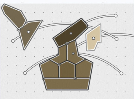 シェイプフォールドのゲームプレイ画像