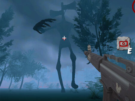 Siren Head: Playing in the Forestのゲームプレイ画像