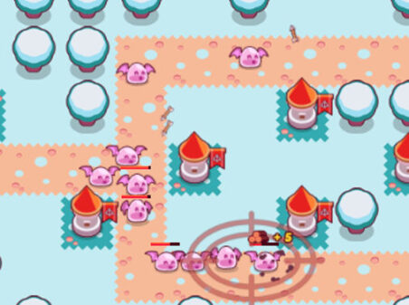 SLIME RUSH TD 2のゲームプレイ画像