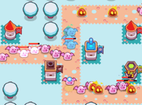 スライムラッシュTDのゲームプレイ画像