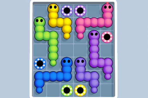 スネークアウトのゲームプレイ画像