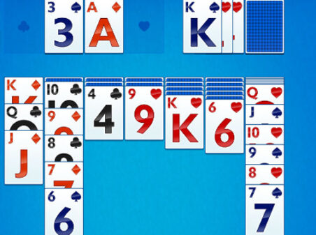 ソリティア デイリーチャレンジのゲームプレイ画像