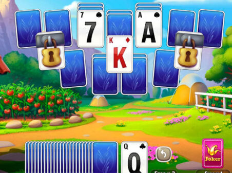 ソリティアファームのゲームプレイ画像