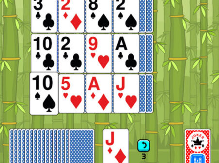SOLITAIRE SEASONSのゲームプレイ画像