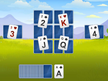 トライピークスガーデンのゲームプレイ画像