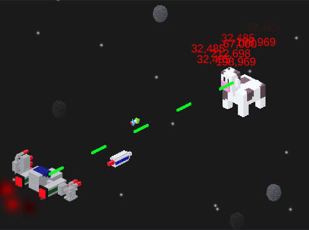 Space Idle Minerのゲームプレイ画像