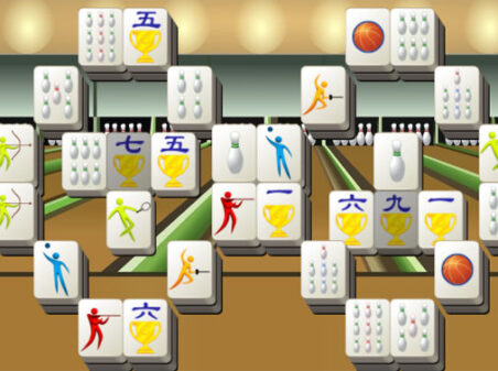 Sports Mahjongのゲームプレイ画像