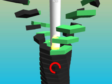 スタックボールのゲームプレイ画像