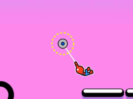 Stickman Swingのゲームプレイ画像