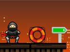 忍者のジャンプアクションゲーム：Sticky Ninja Missions