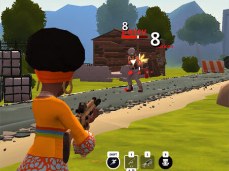 ストラックド ショウダウンのゲームプレイ画像