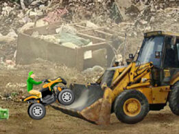 四輪バギーのスタントゲーム【Stunt Rider】