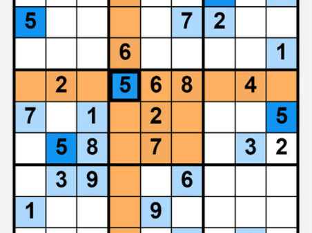 Sudoku HTML5のゲームプレイ画像