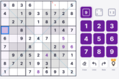 特殊ルールを追加できる数独パズル【数独オンライン（Sudoku Online）】のゲーム画像