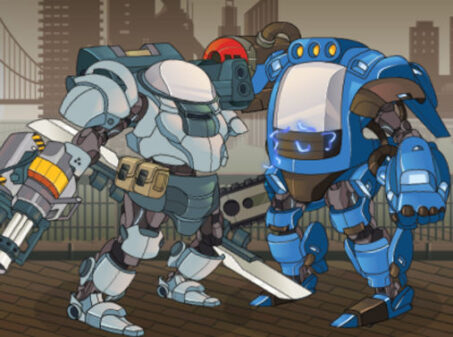 Super Robo Fighter 3のゲームプレイ画像