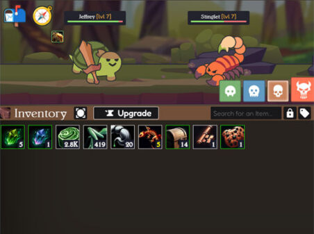 スーパータートル Idleのゲームプレイ画像