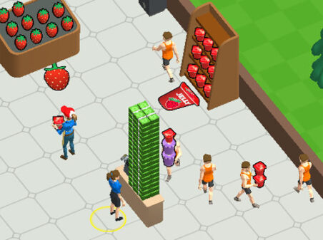 Sweet Shop 3Dのゲームプレイ画像