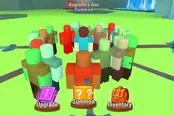 剣を召喚して戦う放置ゲーム【ソードシミュレーター (Sword Simulator)】のゲーム画像