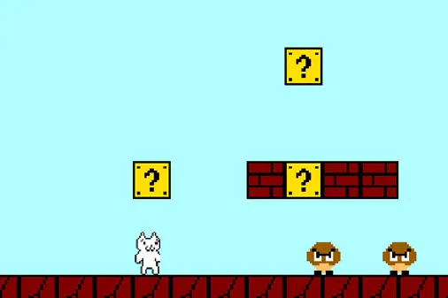 しょぼんのアクションのスクラッチ再現ゲーム【しょぼんのアクション】のゲーム画像