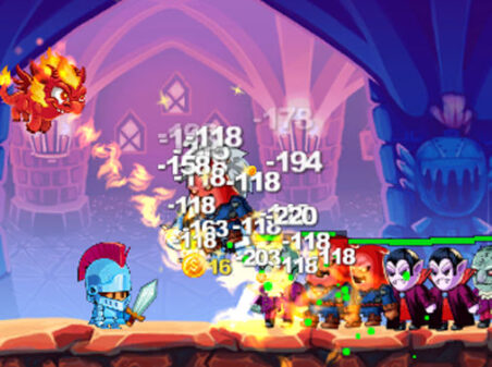 Tap Knightのゲームプレイ画像