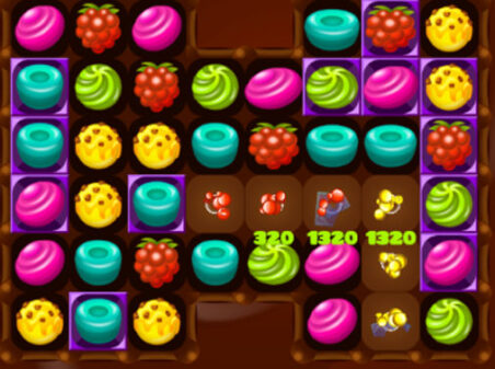 TASTY JEWELのゲームプレイ画像