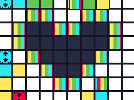 テトマッチのゲームプレイ画像