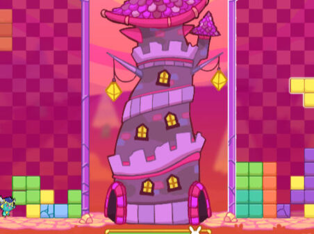 テトラタワーのゲームプレイ画像