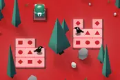 カラスで記号を踏む思考パズル【カラスの道 (The Crow's Path)】のゲーム画像