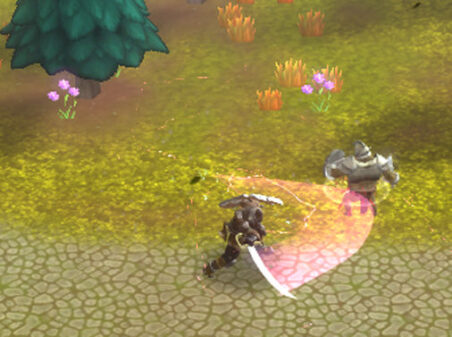 The Last Warrior – Dark Knightのゲームプレイ画像