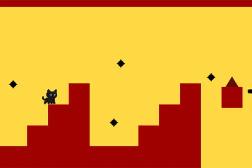 黒猫の初見殺しアクション【ウェイ・オブ・キャット】のゲーム画像