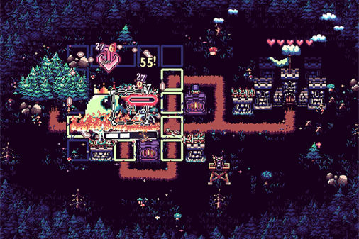 城を守るインクレメンタルタワーディフェンス【タイニータワーズ (Tiny Towers)】のゲーム画像