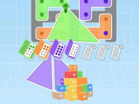 ネジ詰まりパズルのゲームプレイ画像