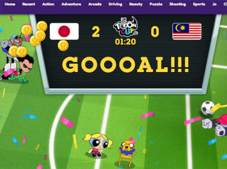 Toon Cup 2020のゲームプレイ画像