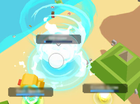 Tornado.ioのゲームプレイ画像