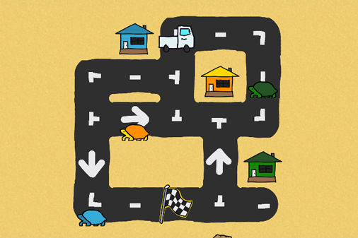 トータス・トラックのゲームプレイ画像