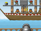 王様が悪者を倒すシューティングパズルゲーム：Tower Breaker 2 Across the Seas