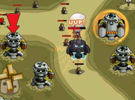 Tower Defense Monster Mashのゲームプレイ画像