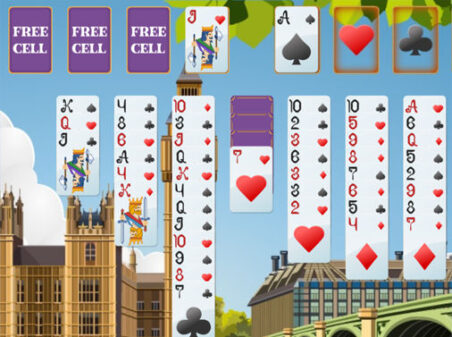 Tower Of London Solitaireのゲームプレイ画像