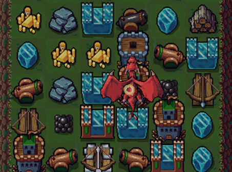 タワースワップのゲームプレイ画像