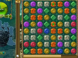 宝石を消すマッチ3パズル【モンテズマの宝】