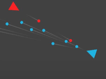 三角形のシューティング【Triangle Game】のゲーム画像