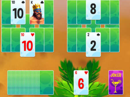 トライピークス ソリティアのゲーム画像