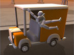 車両事故のダメージを競う破壊ゲーム：TURBO DISMOUNT