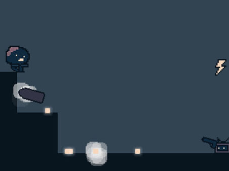 TV HAS A GUNのゲームプレイ画像