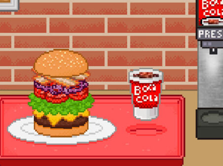 ULTRA PIXEL BURGERIAのゲームプレイ画像