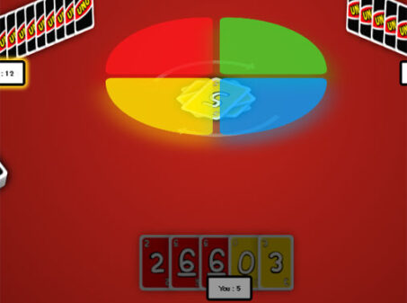 ウノ（UNO）のゲームプレイ画像