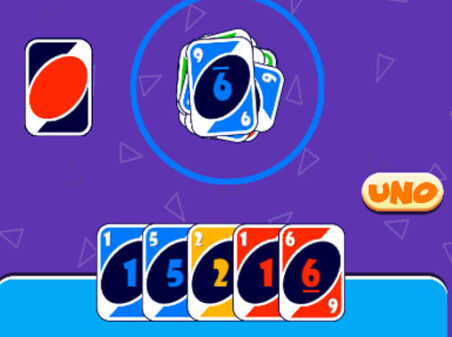UNO オンラインのゲームプレイ画像